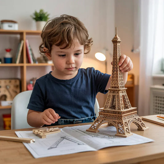 Les puzzles 3D en bois : un outil ludique pour accompagner le développement de l’enfant
